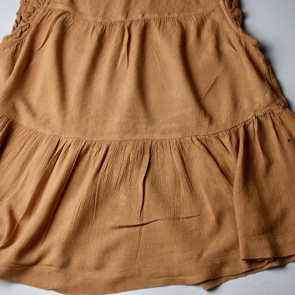 American Eagle Short Sleeve Peasant Top - Picture 2 of 5